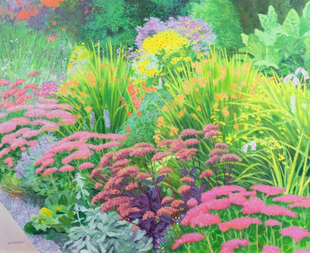 Detail of Summer Garden by William Ireland