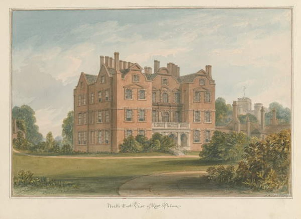 Detail of Surrey - Kew Palace, 1827 by John Buckler