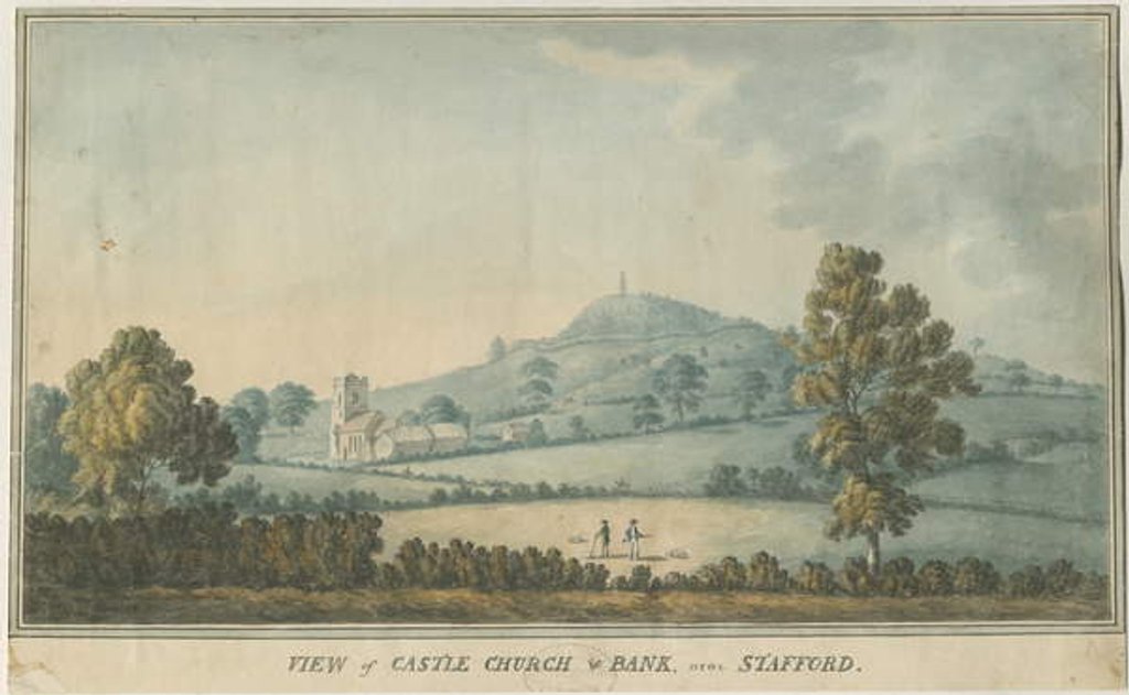 Detail of Castle Church - Church by William Carter