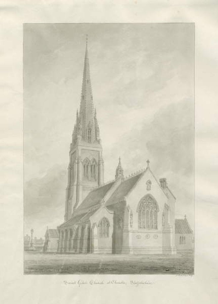 Detail of Cheadle - Roman Catholic Church by Augustus Welby Northmore Pugin