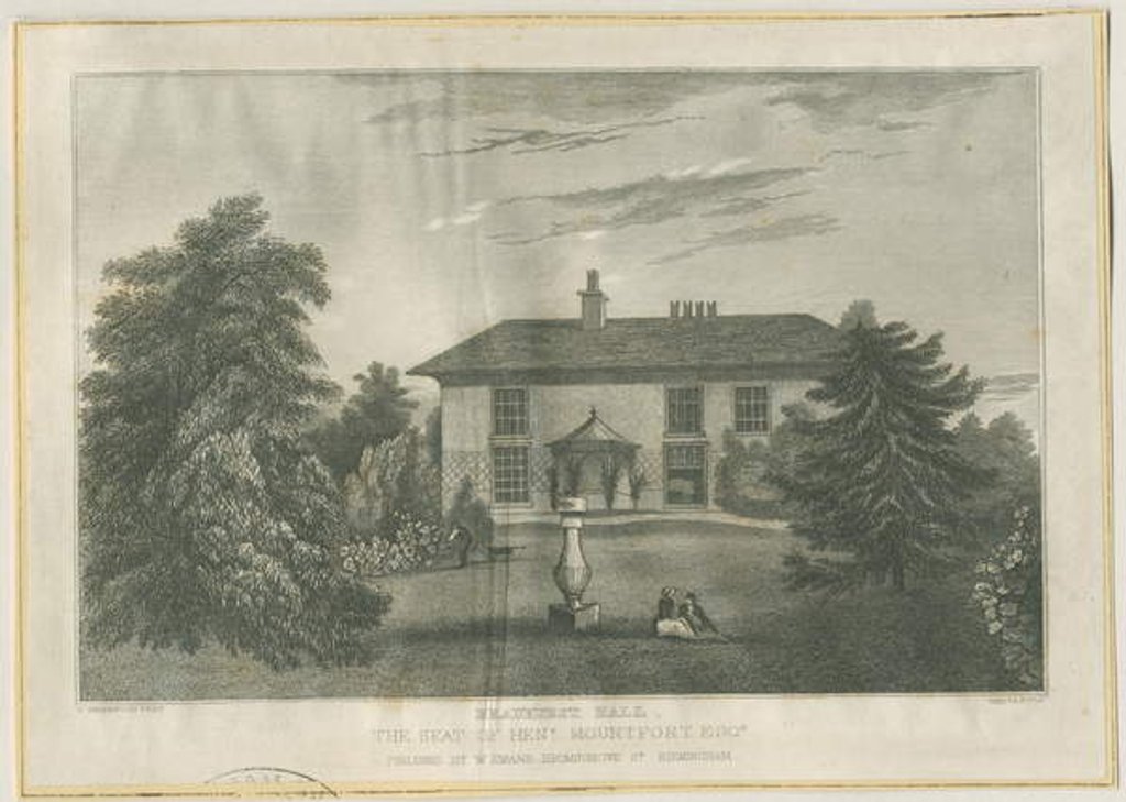 Detail of Checkley - Beauhurst Hall by Thomas Underwood