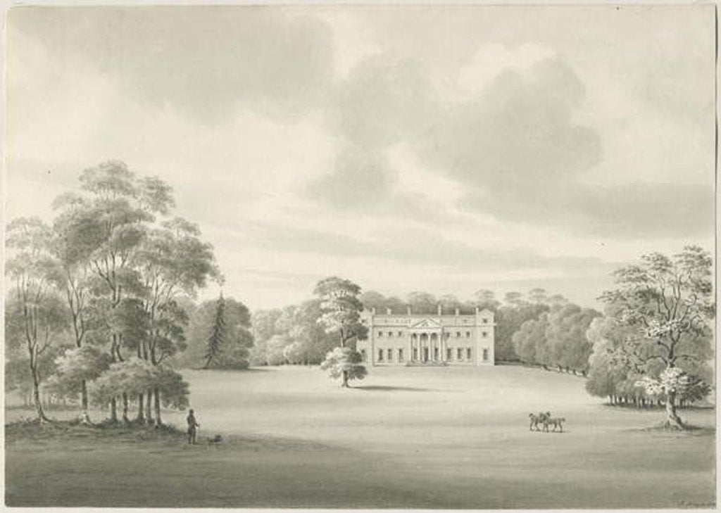 Detail of Chillington Hall by Robert Noyes