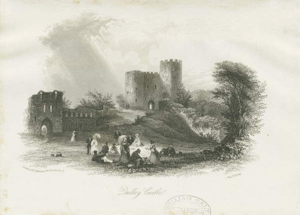 Detail of Dudley Castle by School English