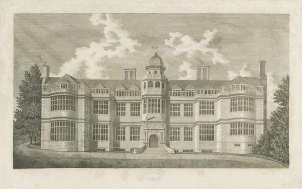 Detail of Ingestre Hall by T Carter