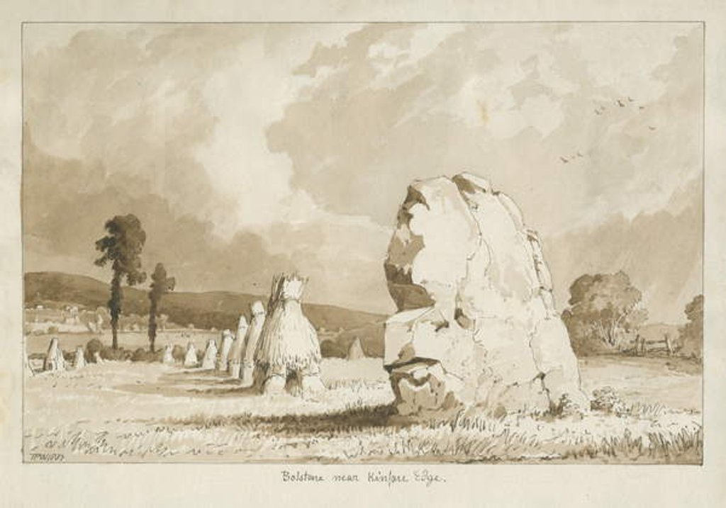 Detail of Bolstone, near Kinver Edge by Thomas Peploe Wood