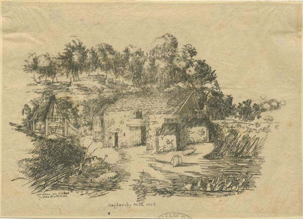 Detail of Biddulph - Knypersley Mill by School English