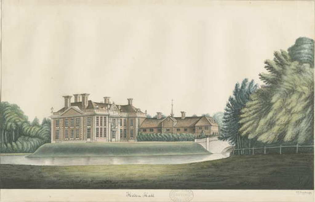 Detail of Hilton Hall by John Robert Fernyhough