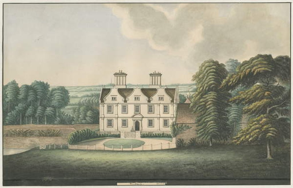Detail of Pendeford Hall by John Robert Fernyhough