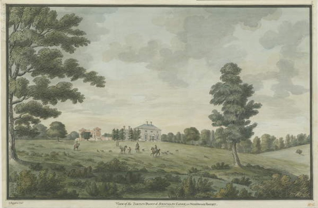 Detail of Needwood - Brickley Lodge by School English