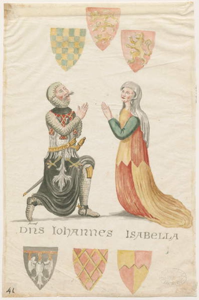 Detail of Weston-under-Lizard Church - Window Glass by School English