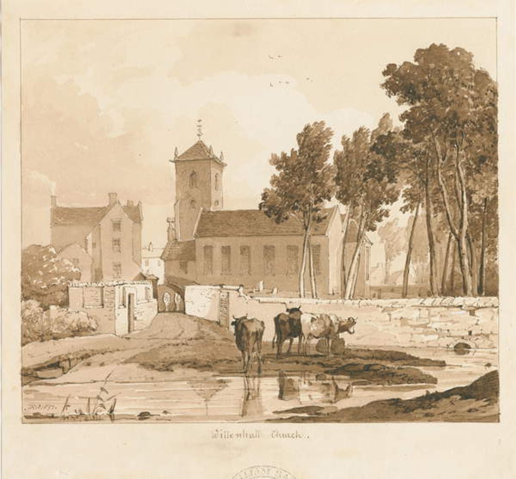 Detail of Willenhall Church by Thomas Peploe Wood