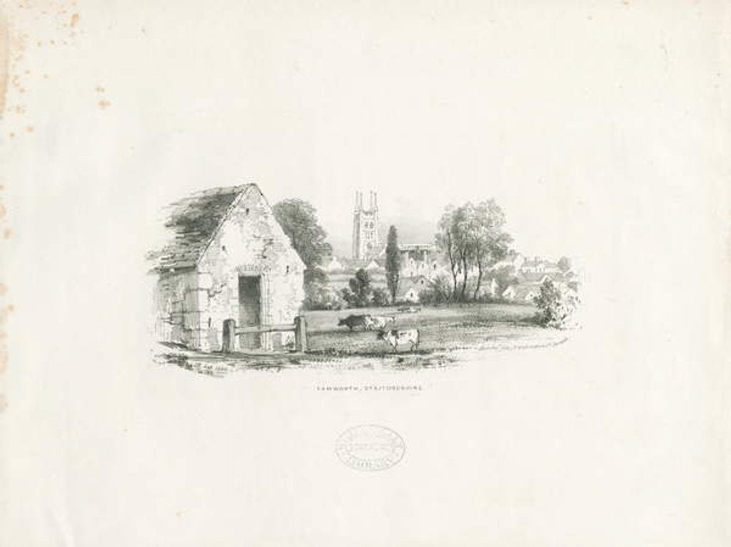 Detail of Tamworth by School English