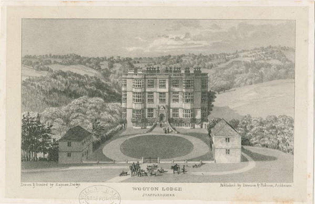 Detail of Wootton Lodge by School English