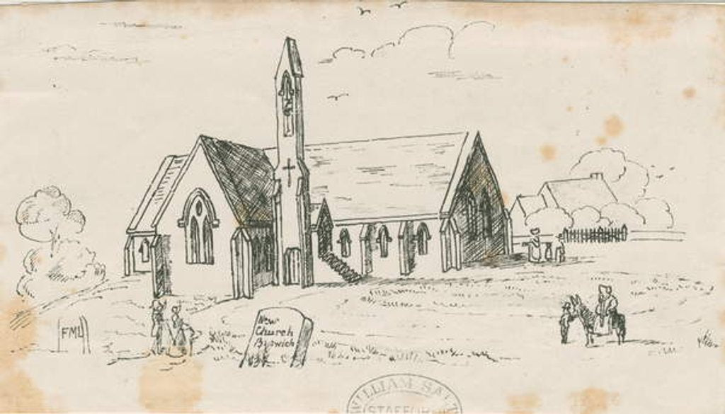 Detail of Walton-on-the-Hill Church [New] by School English