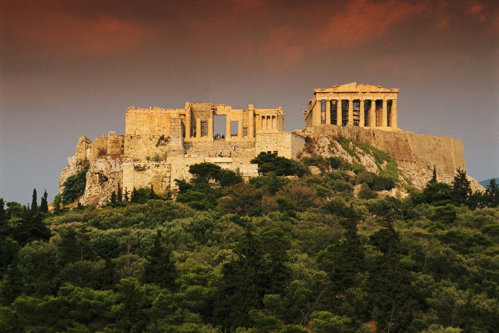Detail of The Acropolis by Anonymous