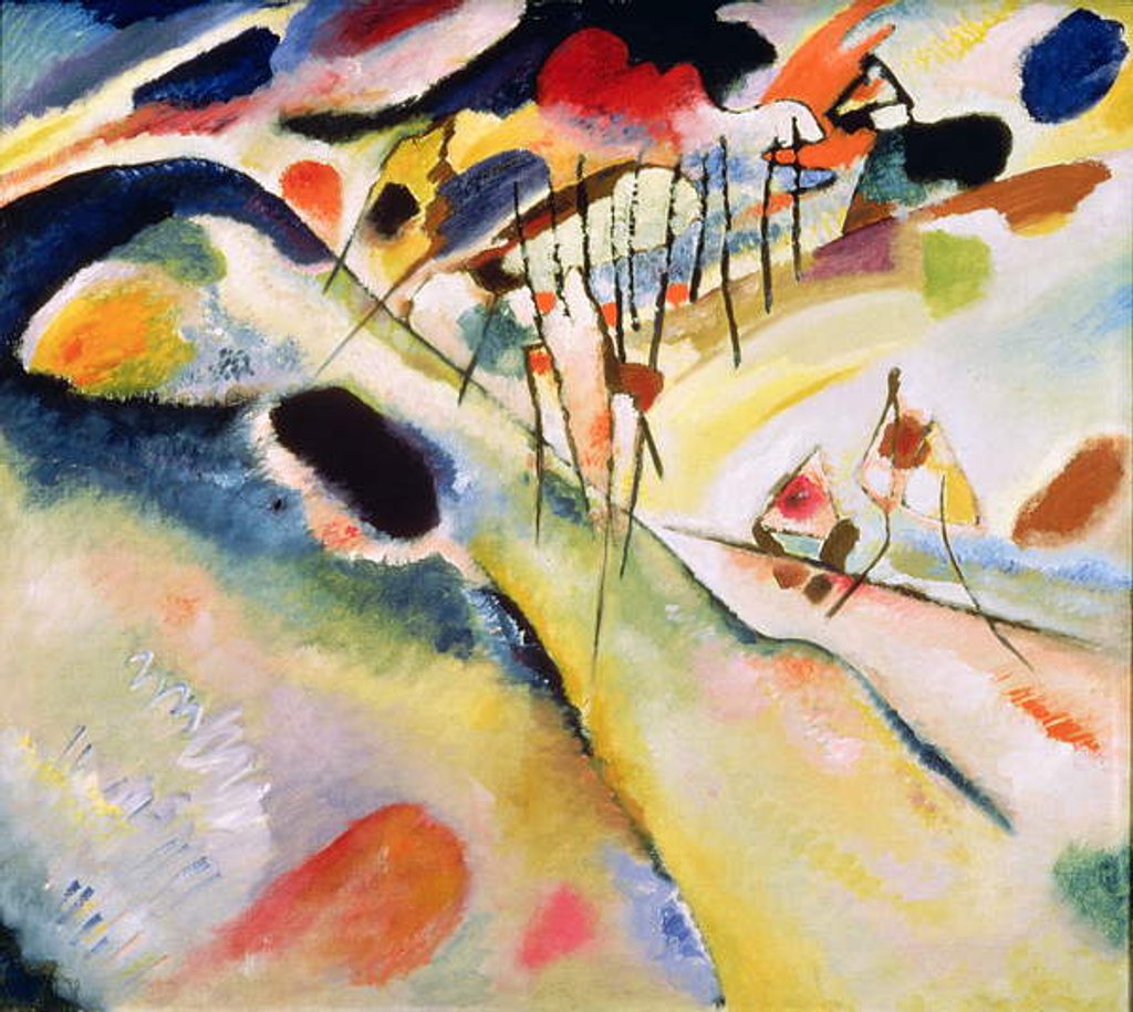 Detail of Landscape, 1913 by Wassily Kandinsky
