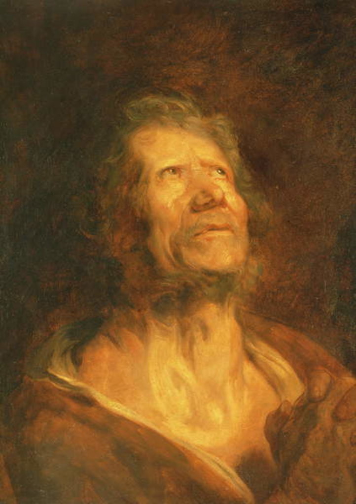 Detail of Peter the Apostle by Anthony van Dyck