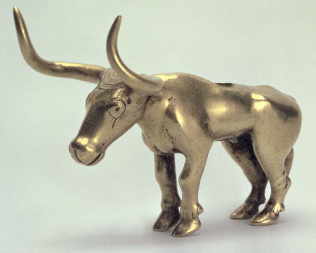 Detail of Figure of a bull by Scythian Scythian