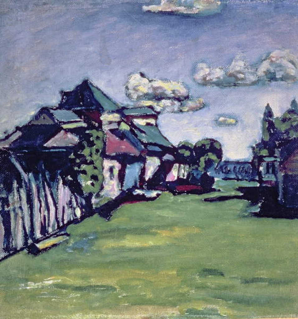 Detail of Near Moscow by Wassily Kandinsky