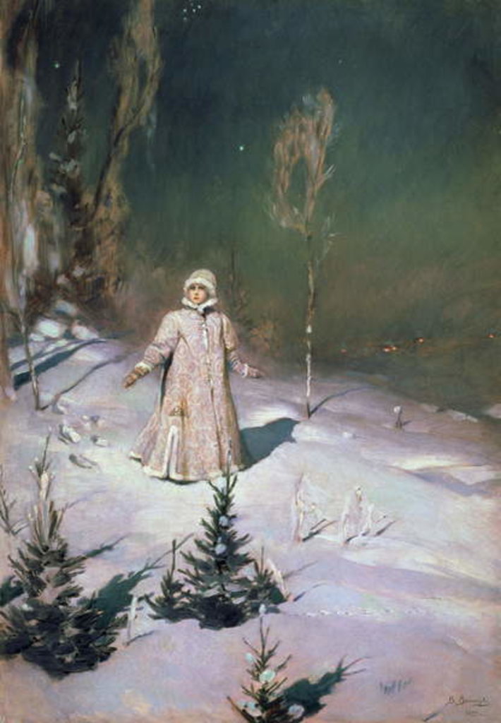 Detail of Snow Maiden, 1899 by Victor Mikhailovich Vasnetsov