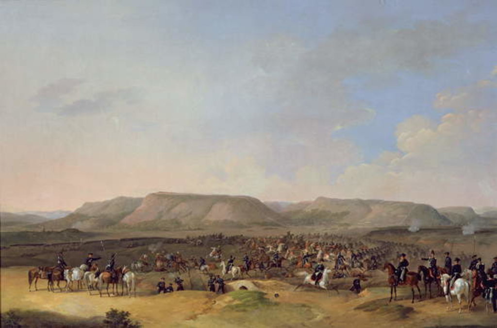 Detail of The Capture of Shumla, 1860 by Bogdan Willewalde