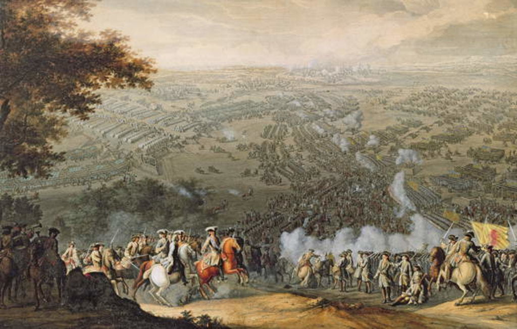 Detail of The Battle of Poltava by Pierre-Denis Martin