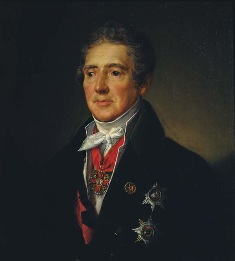 Portrait of Ivan Dmitriev, 1835 by Vasili Andreevich Tropinin