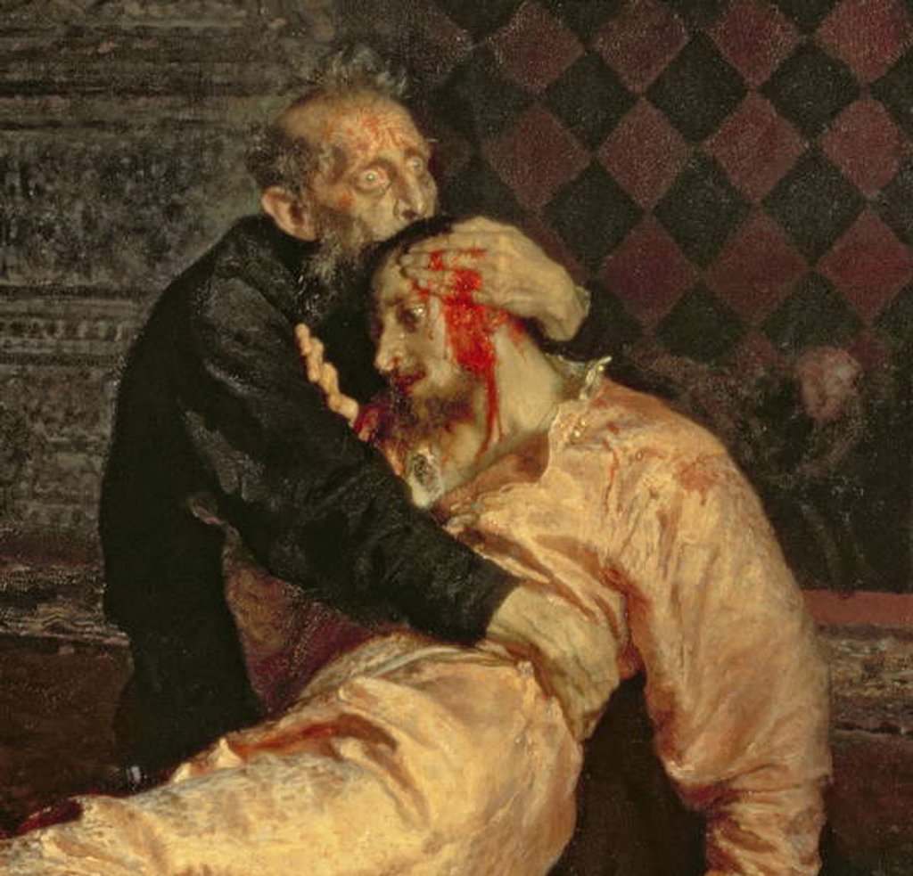 Detail of Ivan the Terrible and his Son on the 16th November, 1581, 1885 by Ilya Efimovich Repin