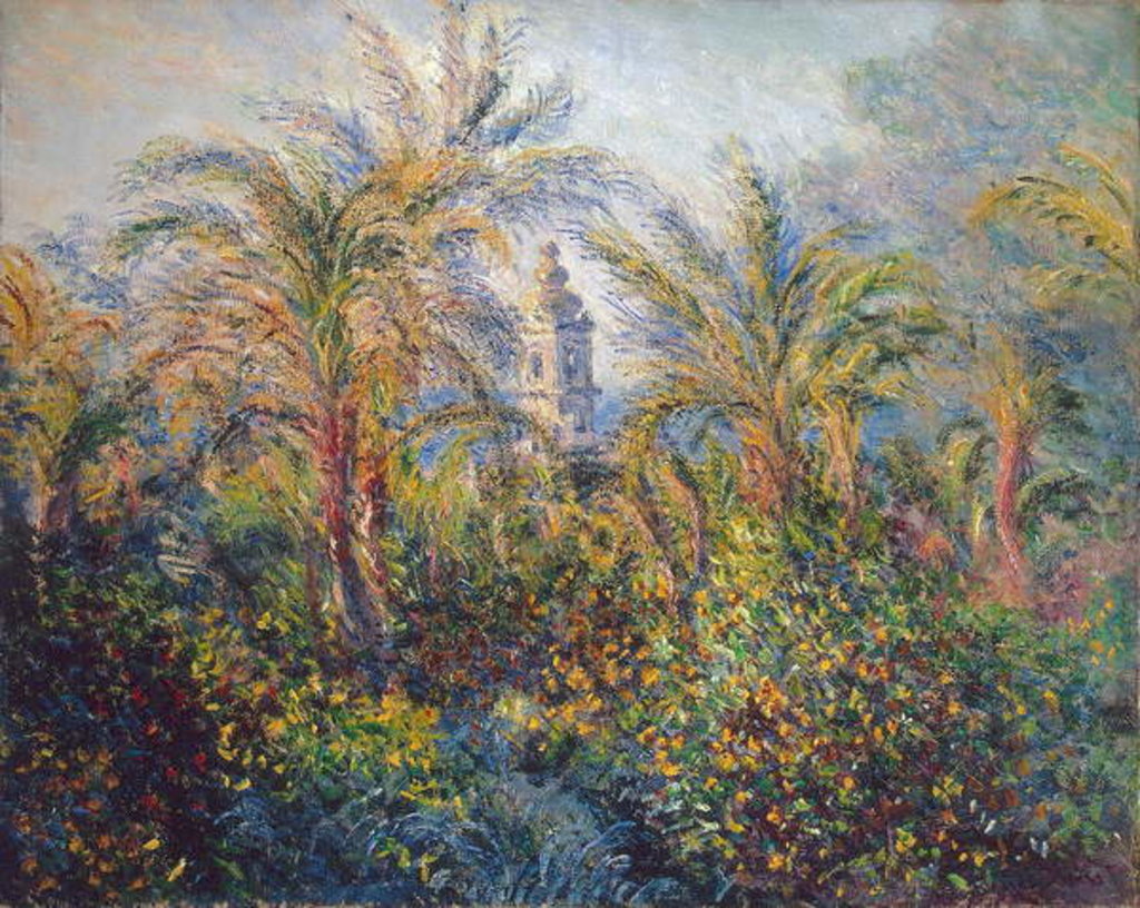 Detail of Garden in Bordighera, Impression of Morning, 1884 by Claude Monet