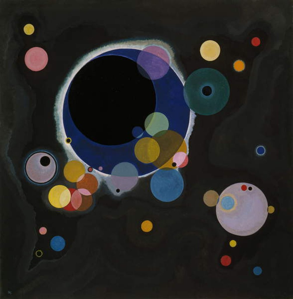Detail of Several Circles, 1926 by Wassily Kandinsky