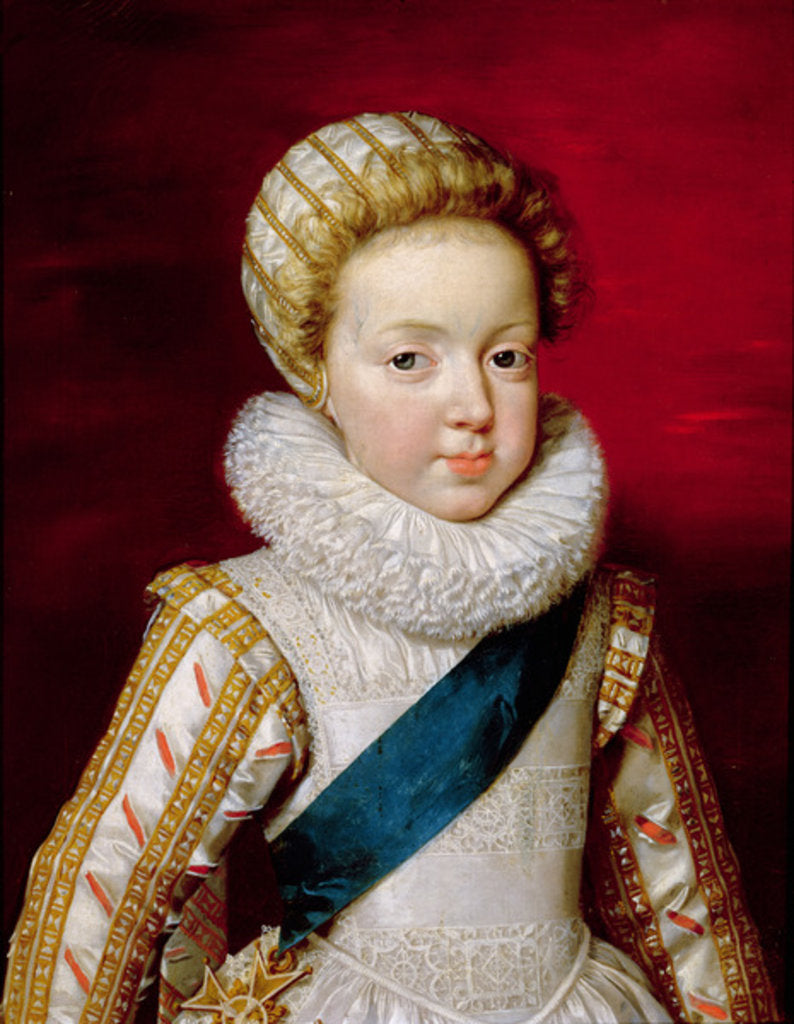 Detail of Gaston d'Orleans as a Child by Frans II Pourbus