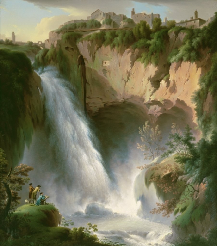 Detail of The Falls of Tivoli by Michael Wutky