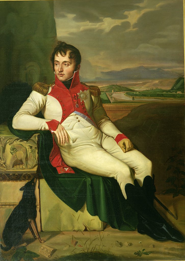 Detail of Louis Bonaparte by Jean Baptiste Joseph Wicar