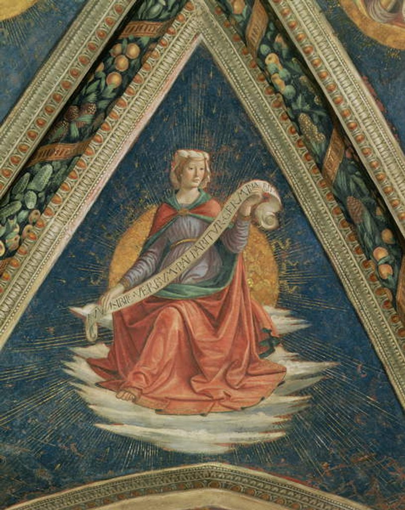 Detail of A Sibyl, 1483-86 by Domenico Ghirlandaio