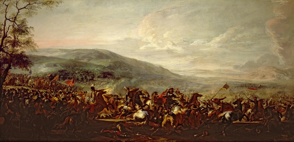 Detail of Battle between the Hungarians and Turkish by Jacques Courtois