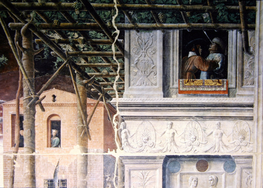 Detail of The Martyrdom of St. Christopher, c.1450-56 by Andrea Mantegna