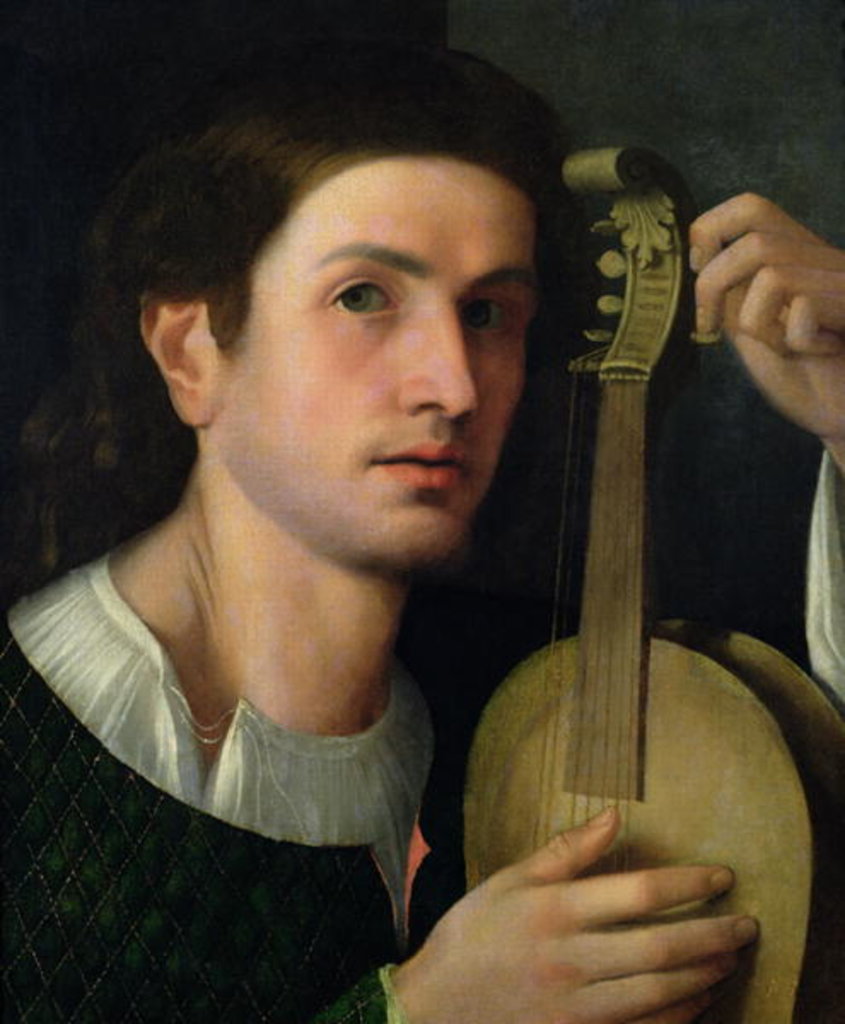 Detail of The Lyre, c.1515 by Italian School