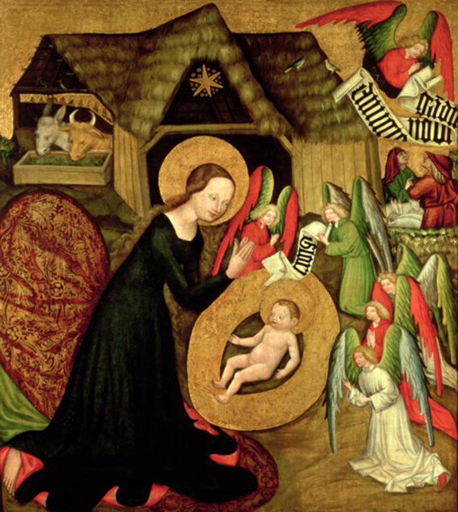 Detail of Nativity, c.1425 by Master of Raigern
