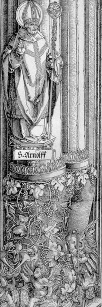 Detail of The Triumphal Arch of Emperor Maximilian I of Germany by Albrecht Dürer