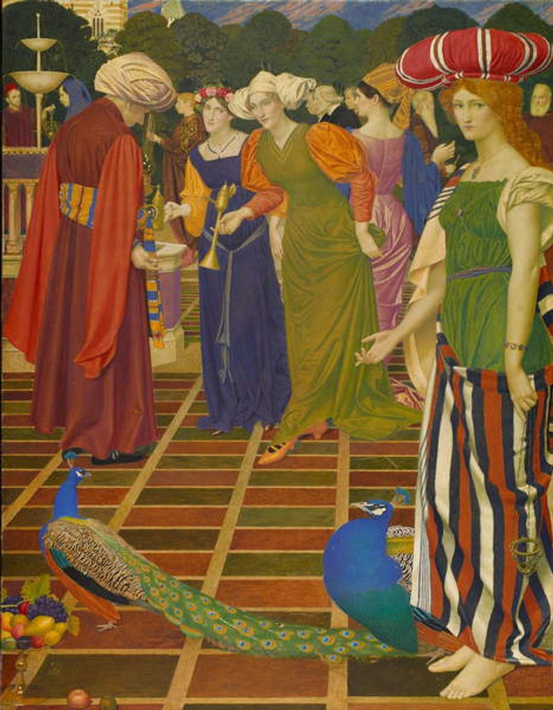 Detail of New Lamps for Old, 1900-01 by Joseph Edward Southall