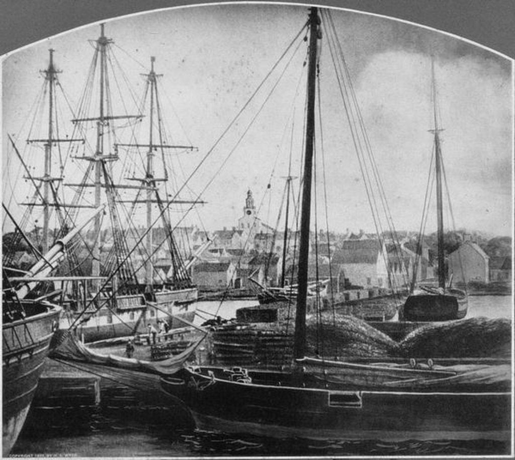 Detail of Whaling Port, New Bedford by American Photographer
