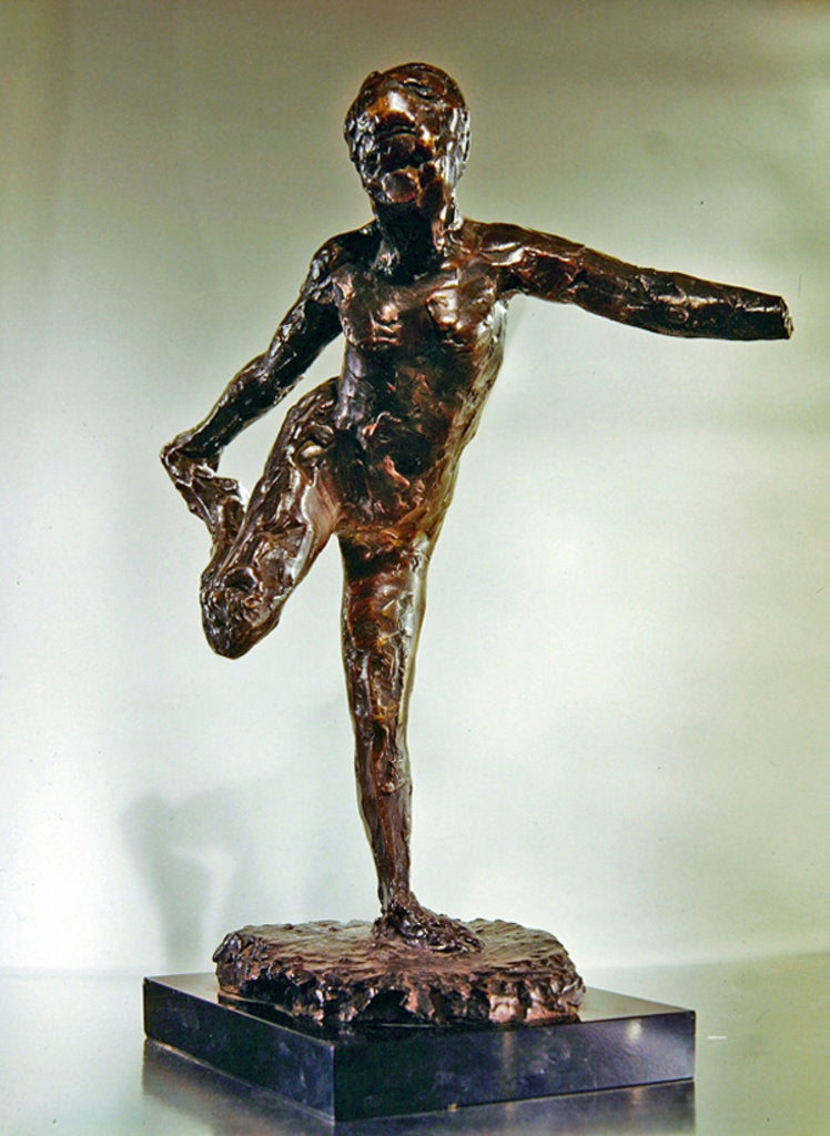 Detail of Dancer by Edgar Degas