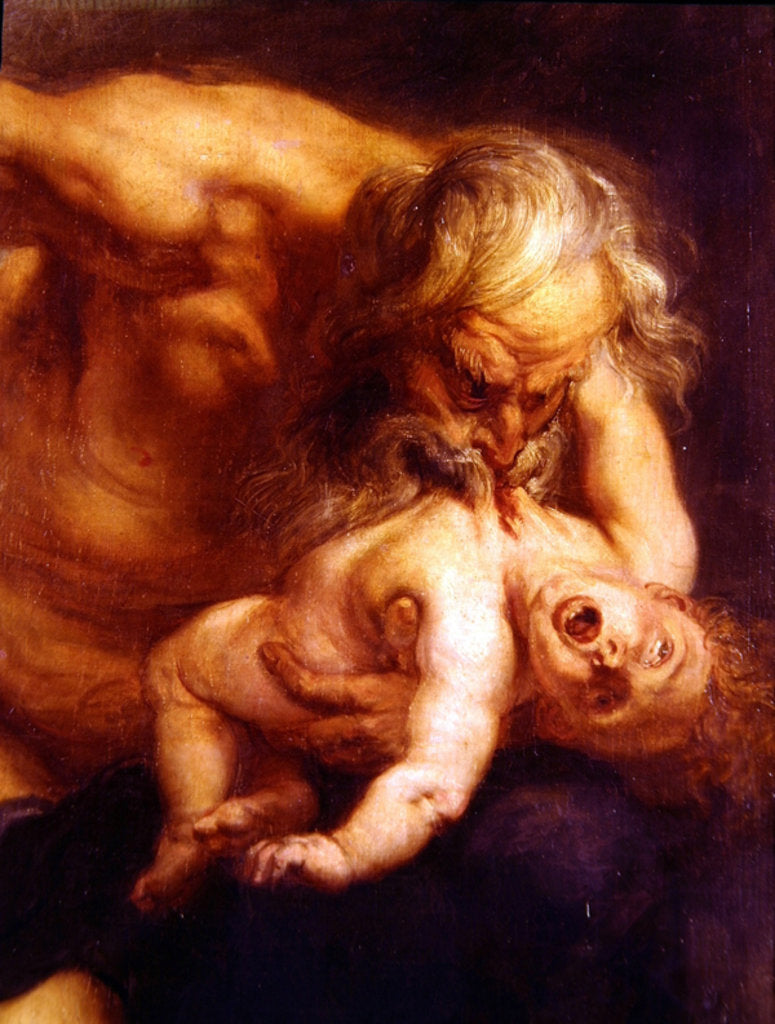 Detail of Saturn Devouring his Son, 1636 by Peter Paul Rubens