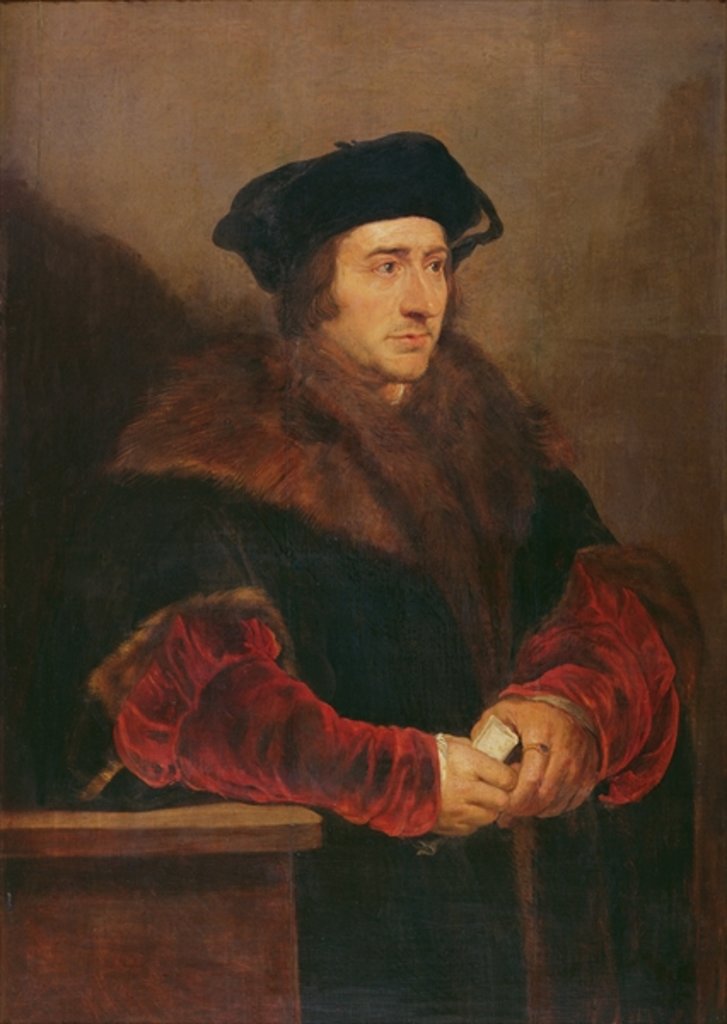 Detail of Portrait of Sir Thomas More by Peter Paul Rubens