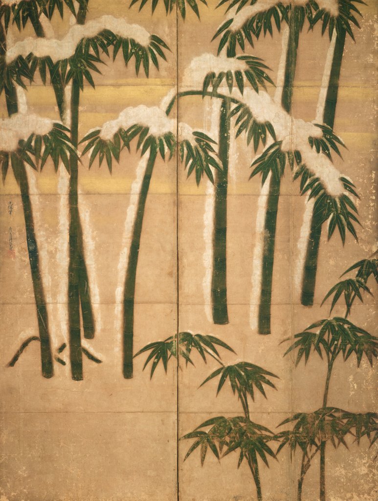 Detail of Bamboo, Momoyama Period by School Japanese