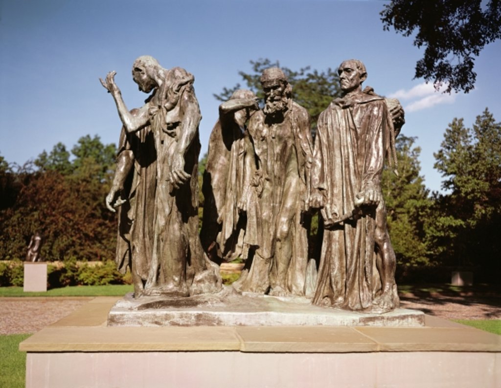 Detail of The Burghers of Calais by Auguste Rodin