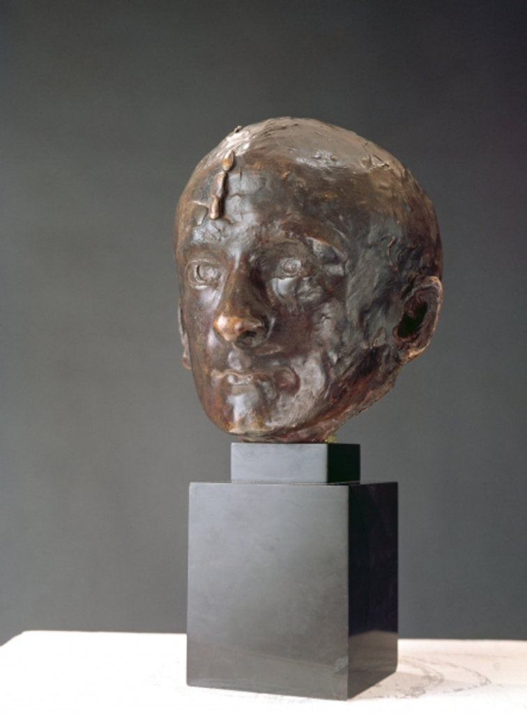 Detail of Charles Baudelaire, 1898 by Auguste Rodin