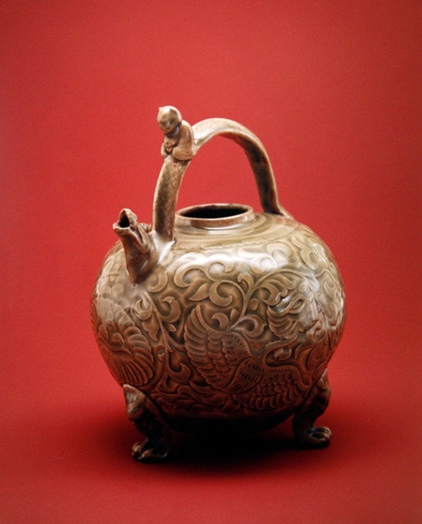 Detail of Ewer, 11th or 12th century by Northern Song Dynasty Chinese School