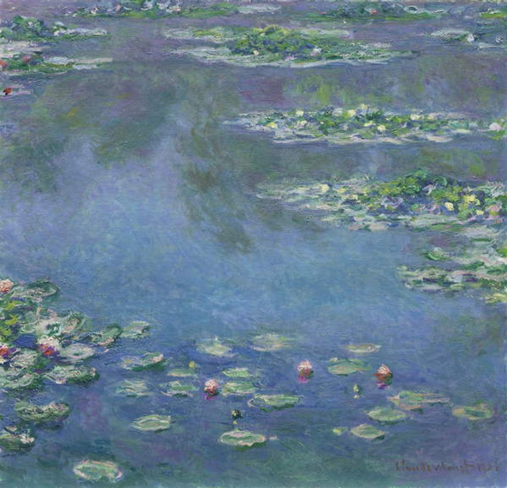 Detail of Water Lilies, 1906 by Claude Monet