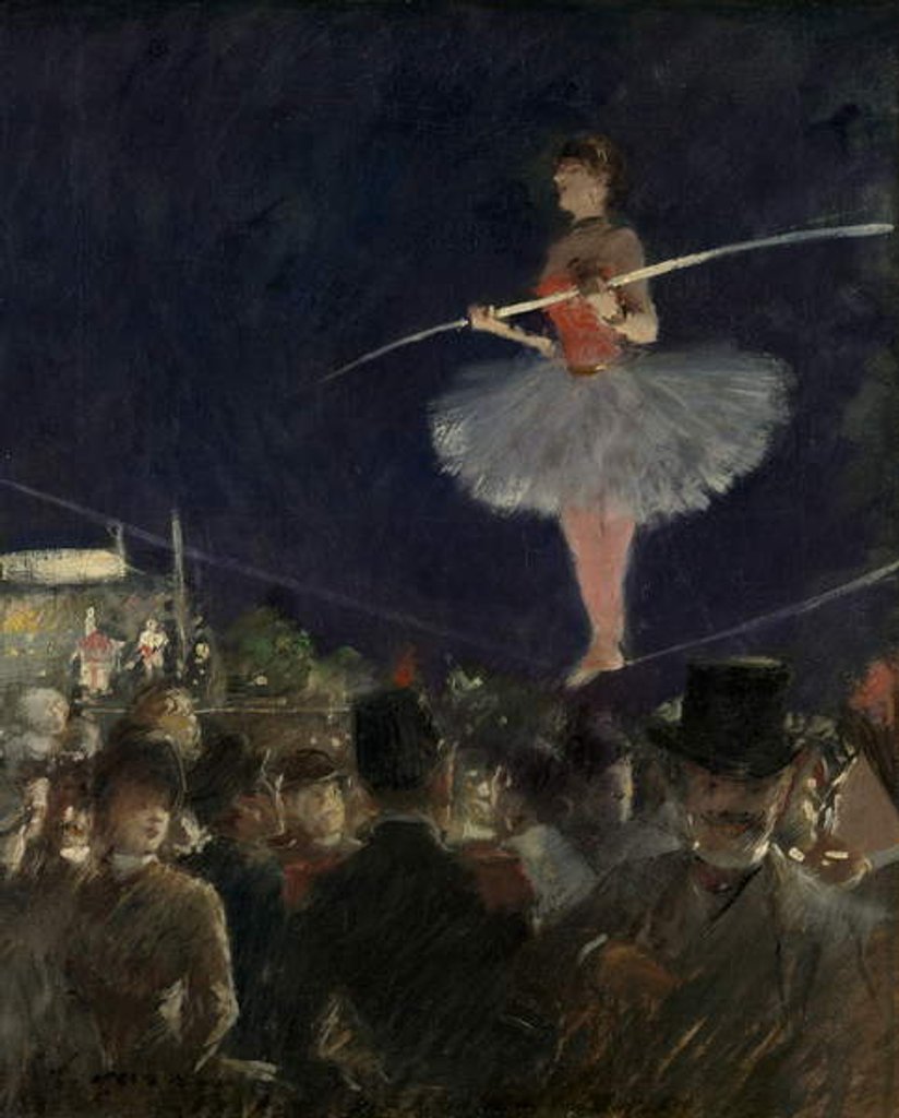 Detail of Tight-Rope Walker, c.1885 by Jean Louis Forain